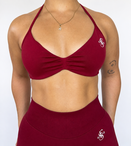 Sculpt Bra - Wine