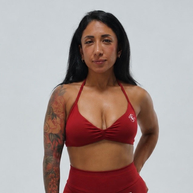 Sculpt Bra - wine