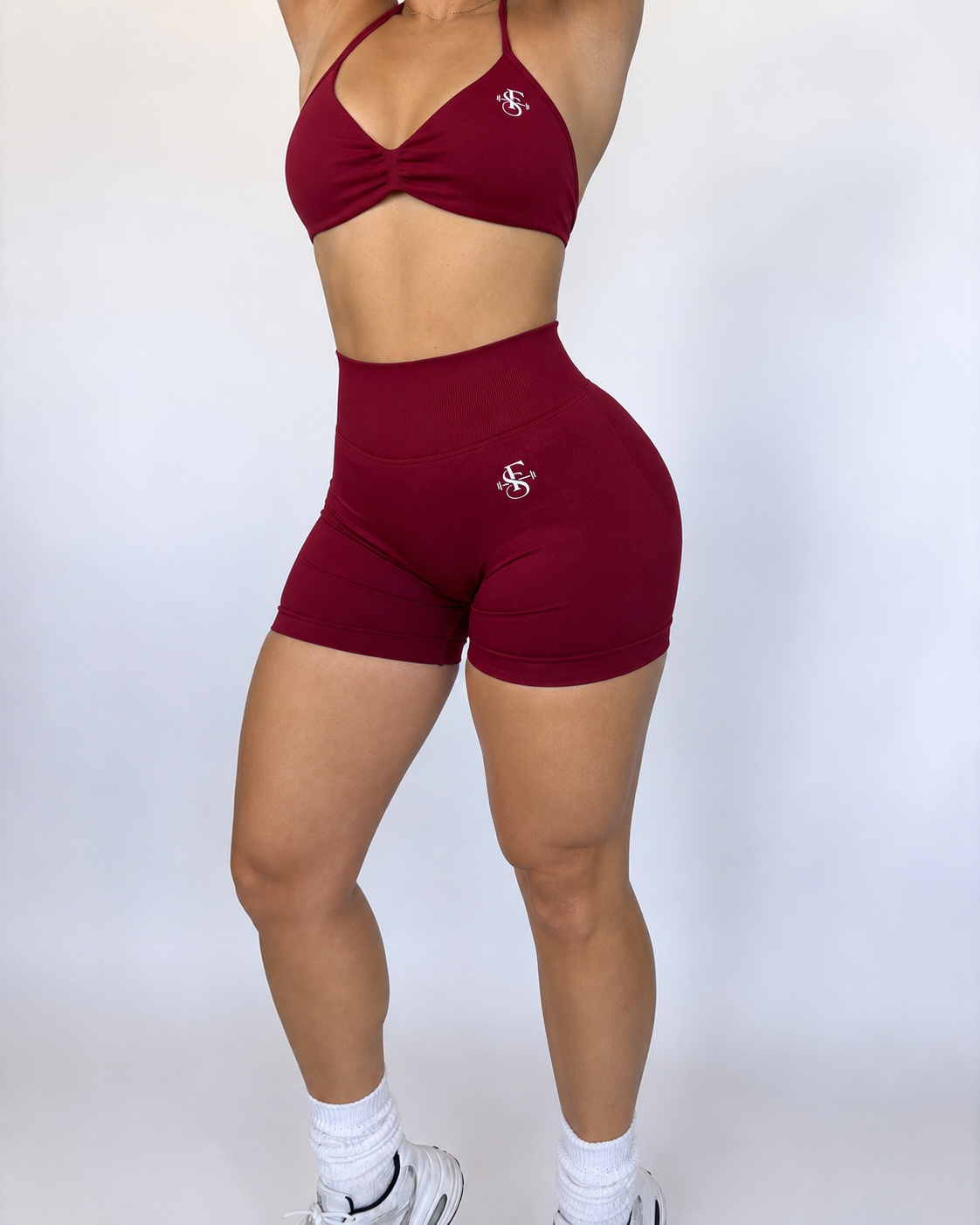 Sculpt shorts - Wine