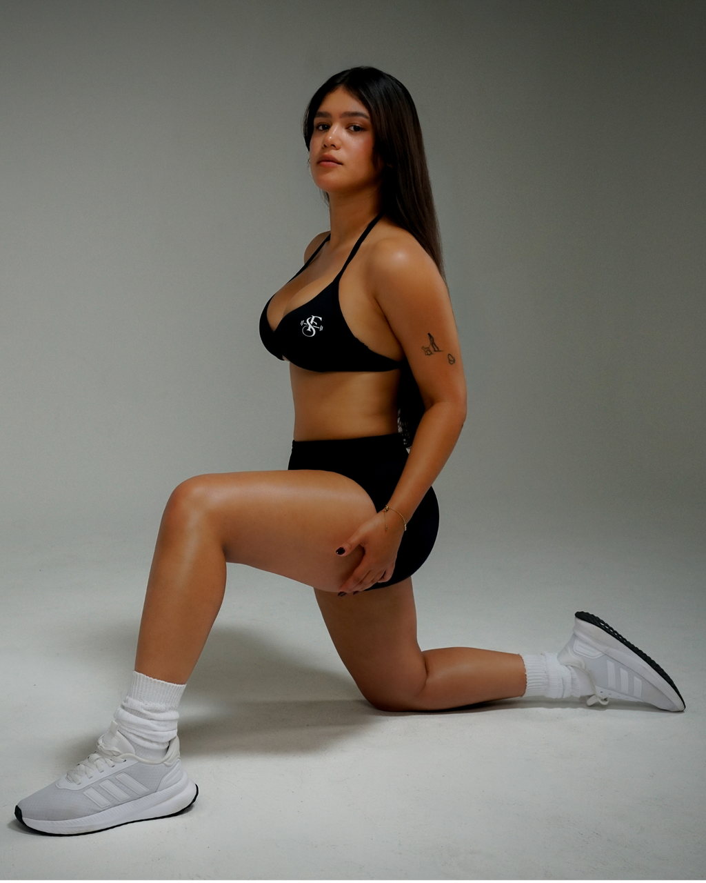 Sculpt Bra + Shorts Set - Black