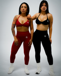 Sculpt Bra + Leggings - Wine